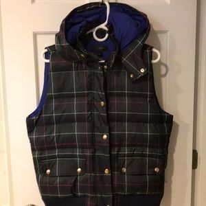Down puffy vest